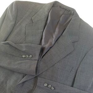 Coppley Men's Sport Coat Vitale Barberis Canonico Suit Jacket Size 40R Plaid